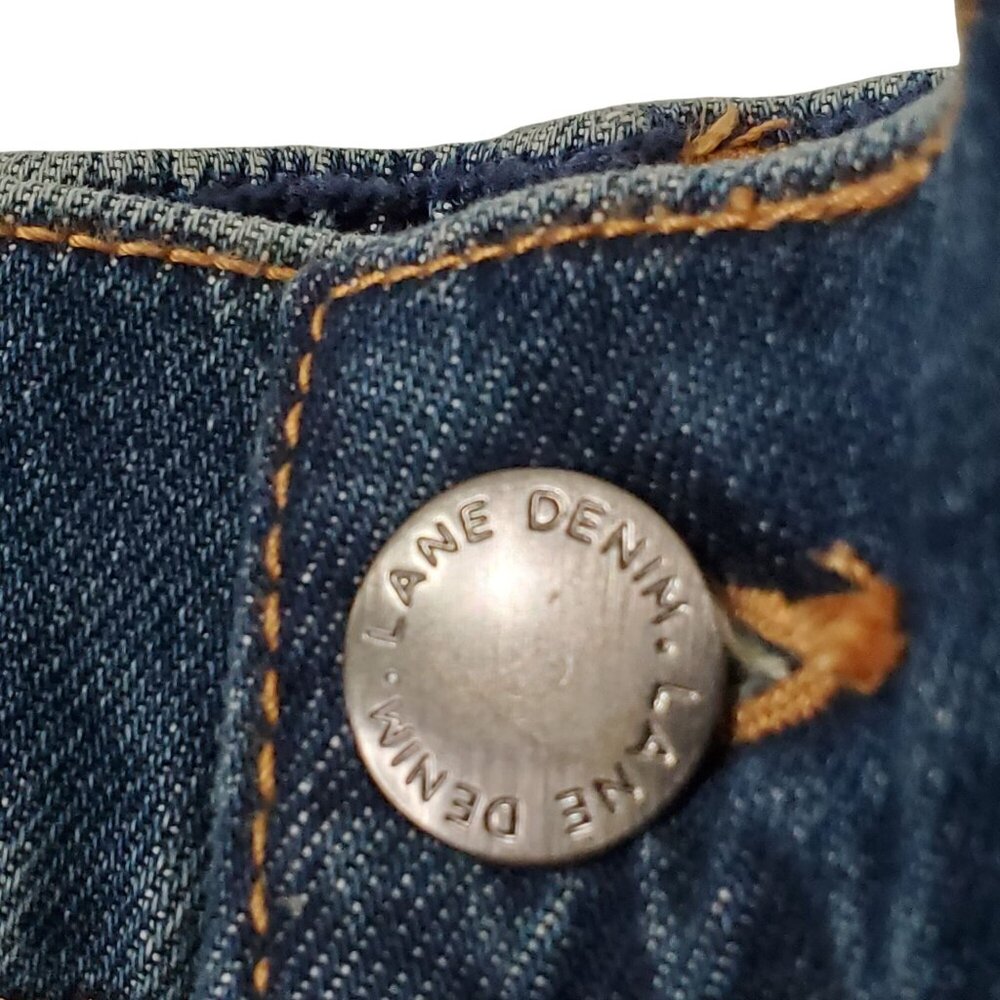 Lane Bryant Sz 24 Jeans Capris Mid Rise Boyfriend Denim Stretch Casual Pants NEW - Picture 3 of 14